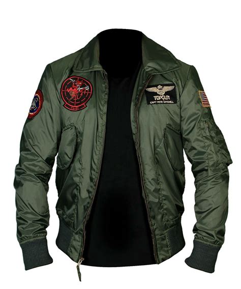 top gun bomber jacket replica|top gun 2 maverick jacket.